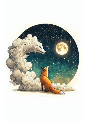 Little Big Thoughts – The Fox, the Moon & the Dragon