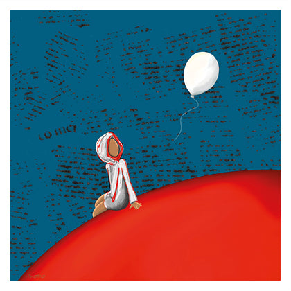 Edge of the World – Red Planet White Balloon